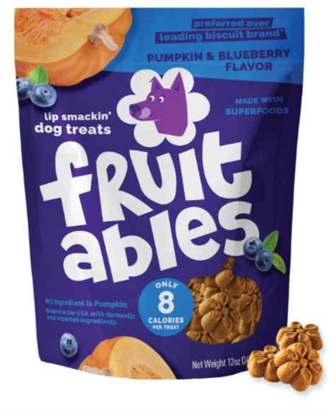 Fruitables Pumpkin & Banana Dog Treats (12oz)