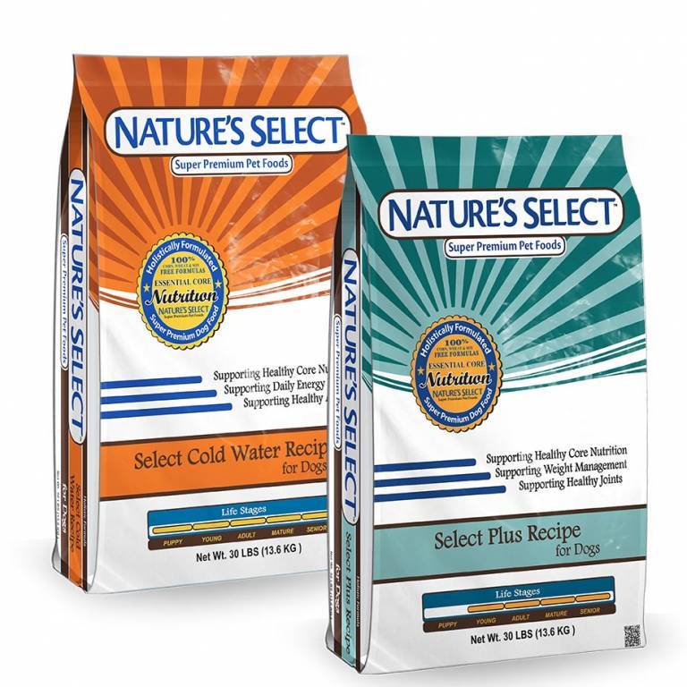Premium Dog Food Bundle: Cold Water & Select Plus Recipes (60 lbs Total - 2×30 lb Bags)