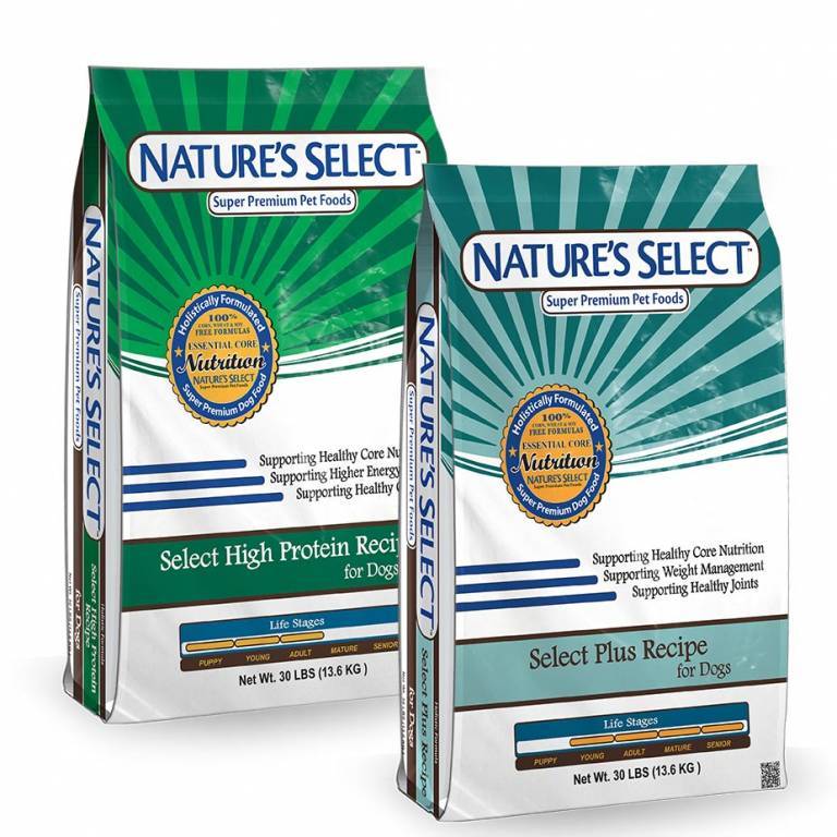 Premium Dog Food Bundle: Select Plus & High Protein Recipes (60 lbs Total - 2×30 lb Bags)