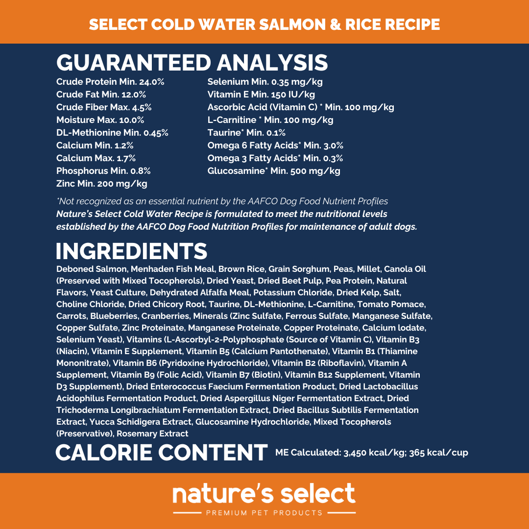 Premium Pet Food Bundle: Cold Water Dog Food & Feline Formula (43 lbs Total - 28 lb & 15 lb Bags)