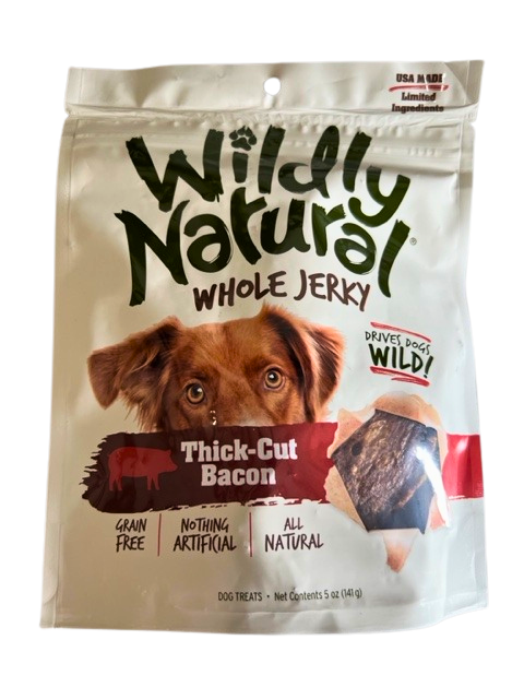 Wildly Natural Jerky Thick-Cut Bacon Flavor (5 oz)