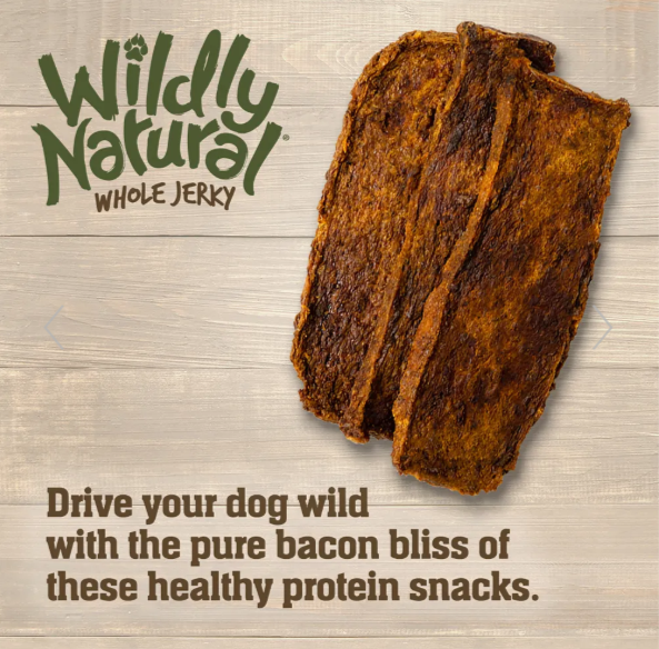 Wildly Natural Jerky Thick-Cut Bacon Flavor (5 oz)