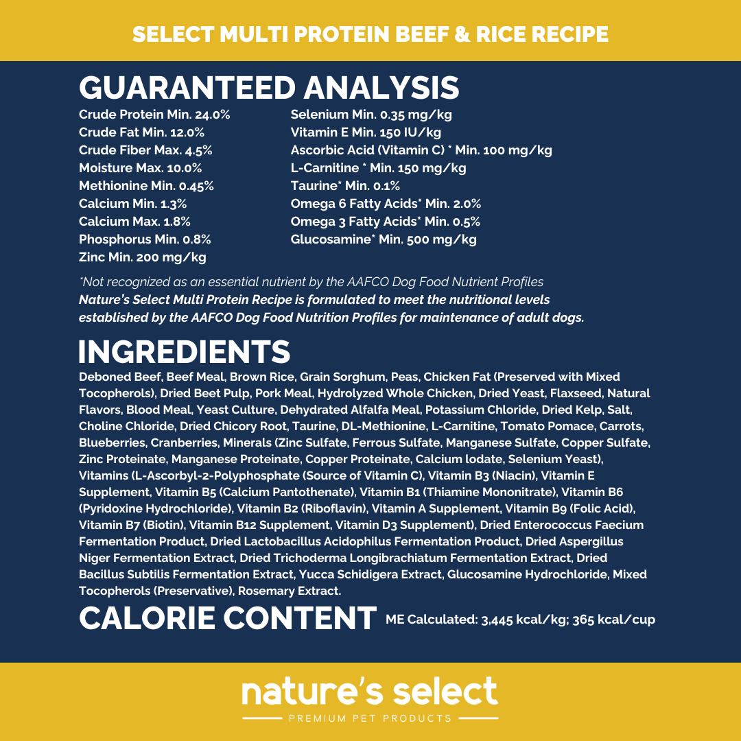 Premium Pet Food Bundle: Multi Protein Dog Food & Feline Formula (43 lbs Total - 28 lb & 15 lb Bags)