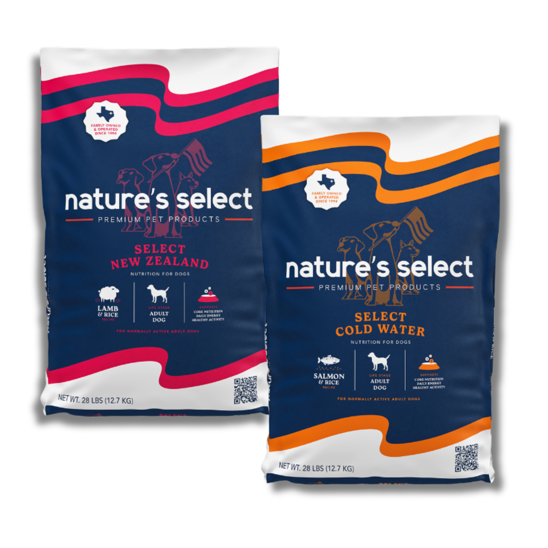 Premium Dog Food Bundle: Cold Water & New Zealand Recipes (56 lbs Total - 2 Bags)