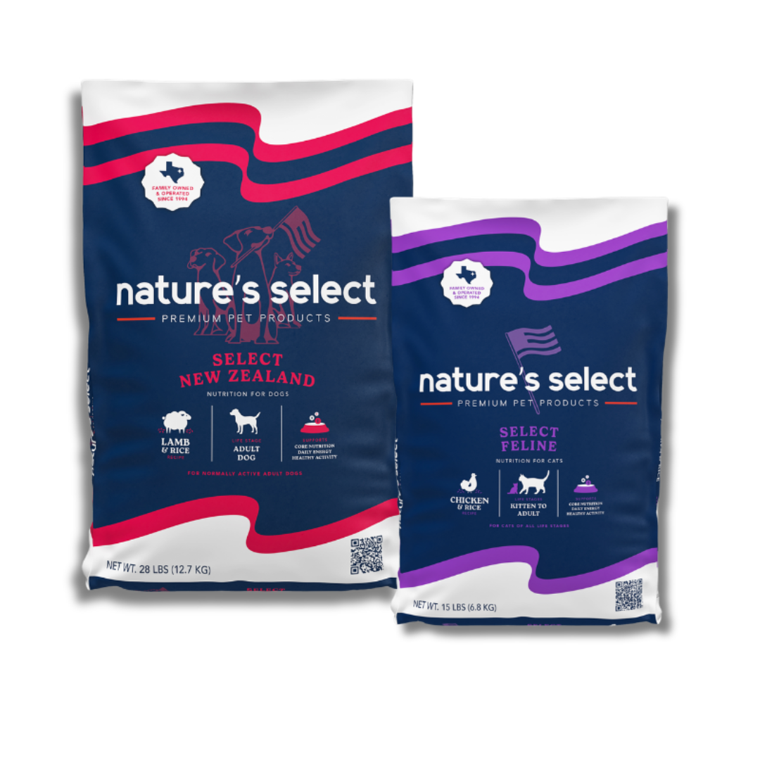 Premium Pet Food Bundle: New Zealand Dog Food & Feline Formula (43 lbs Total - 28 lb & 15 lb Bags)