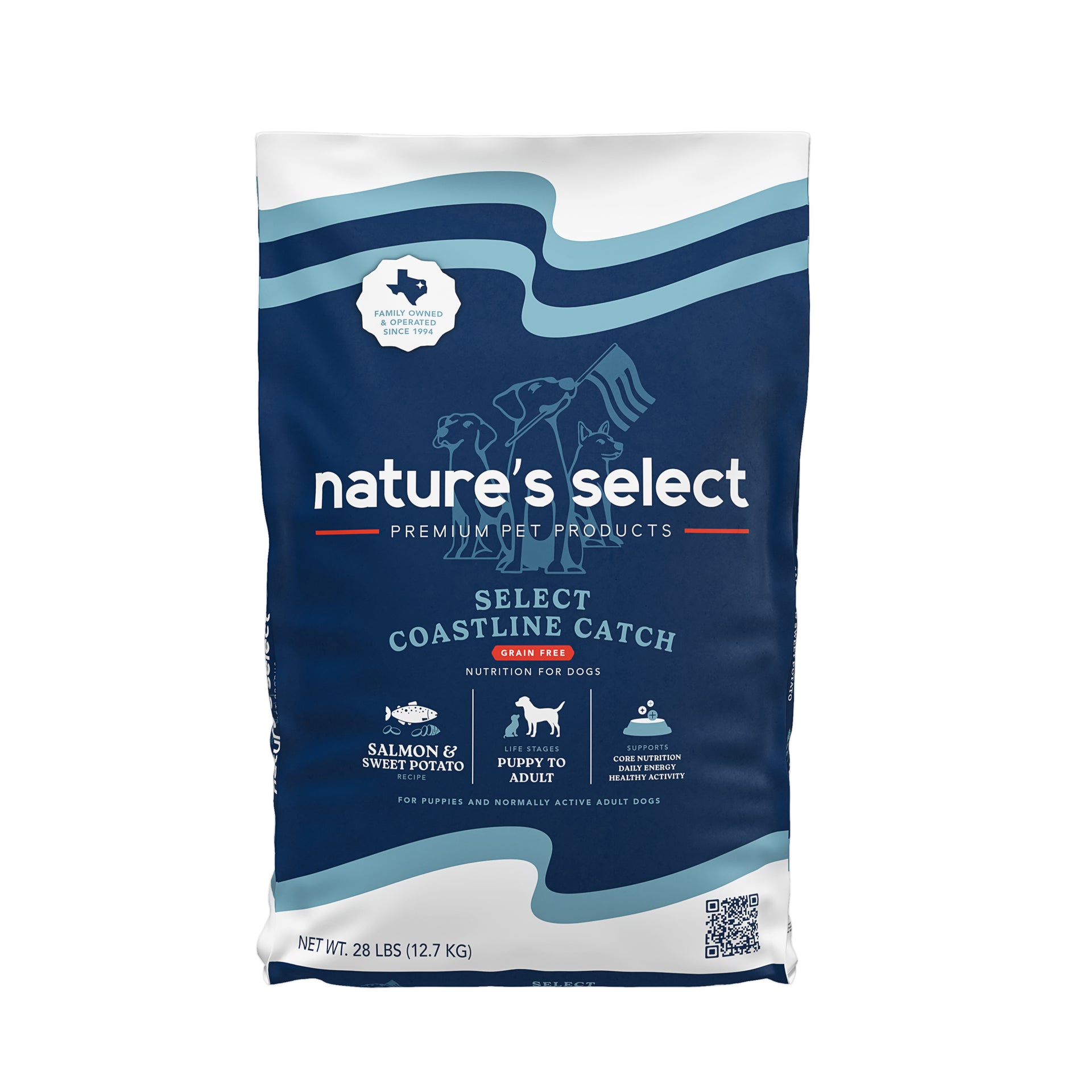 Premium Grain-Free Coastline Catch Fish Recipe with Glucosamine: Ideal for Sensitive Dogs