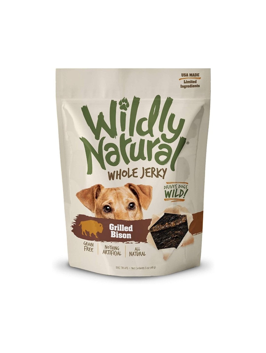 Wildly Natural Jerky Bison Flavor (5 oz)