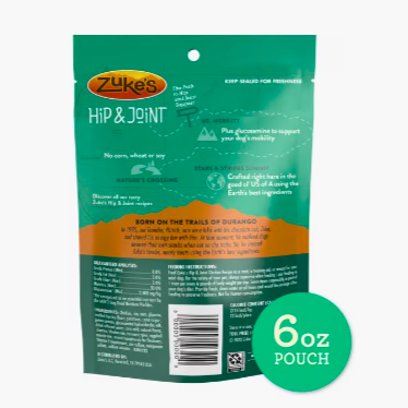 Zuke's Hip Action Dog Treats - Chicken (6 oz)